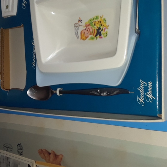 Vintage Used GE Heat 'n Serve Baby Dish Feeding and Training Set (Model D-4) - Picture 5 of 16